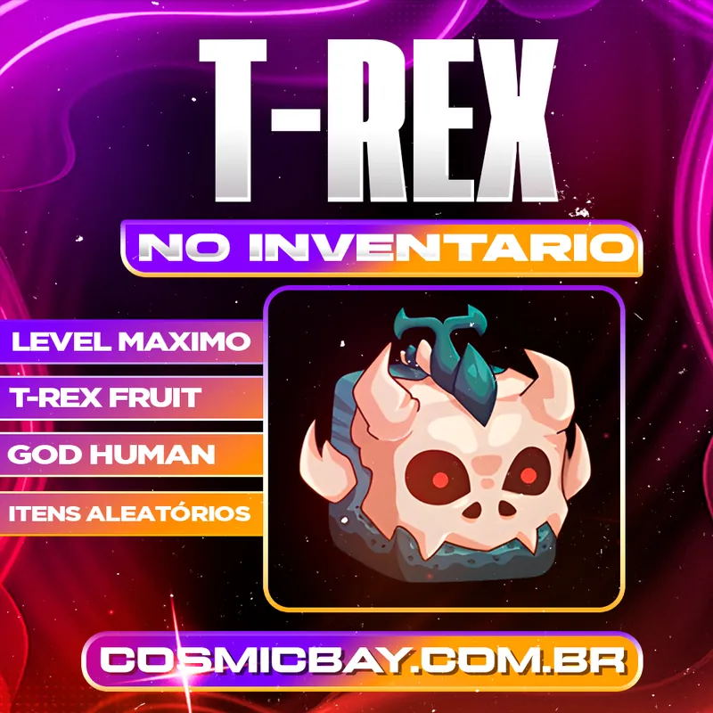 🦖LVMAX + GHM + T-REX NO INVENTÁRIO