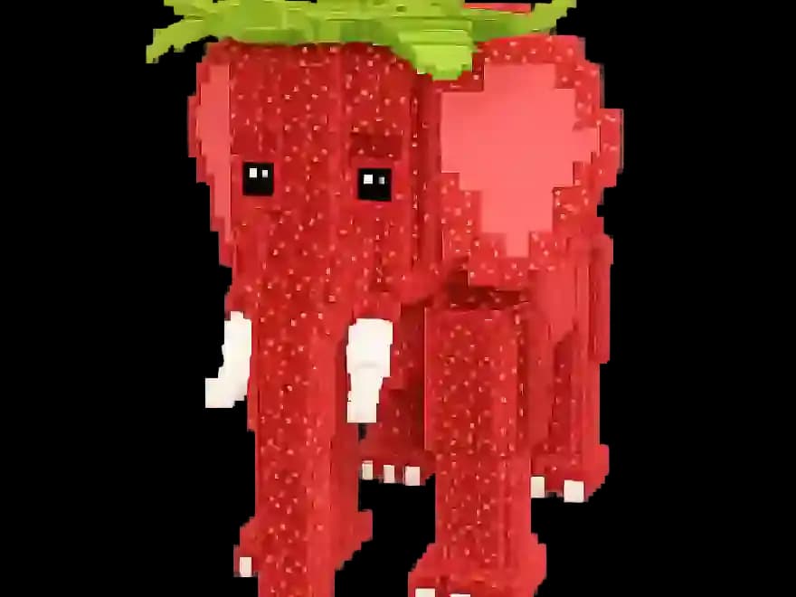 🍓🐘STRAWBERRY ELEPHANT 750M/S+