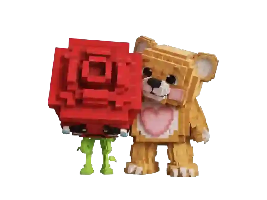 🌹🧸ROSEY AND TEDDY 165M/s+