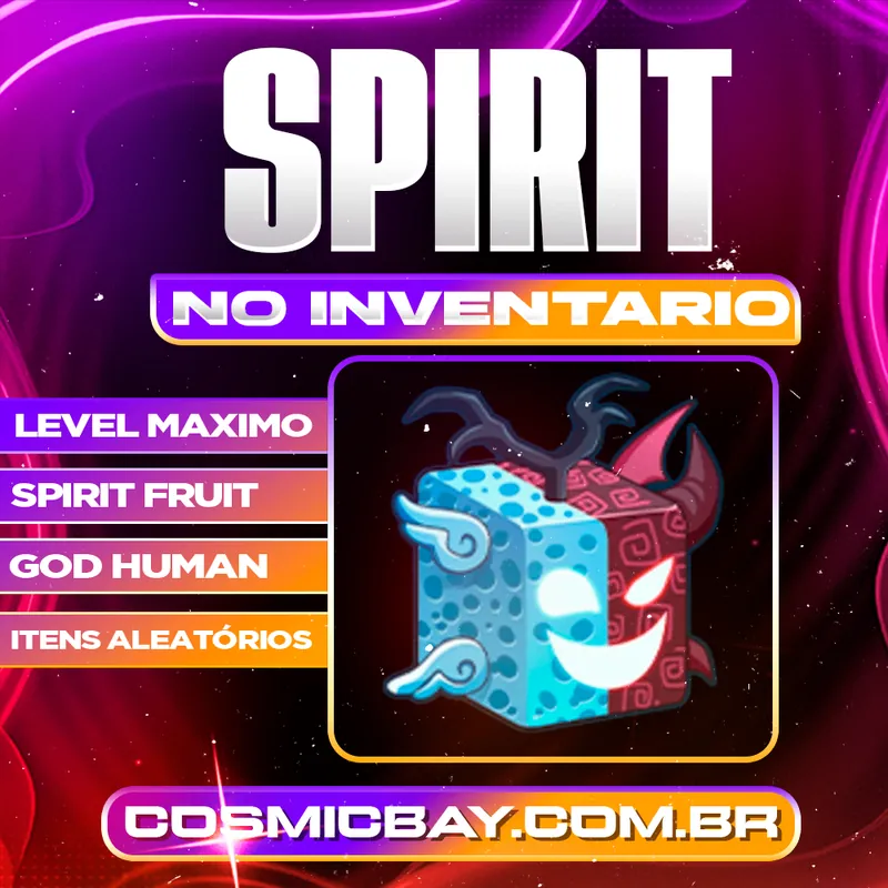🔵LVMAX + GHM + SPIRIT NO INVENTÁRIO