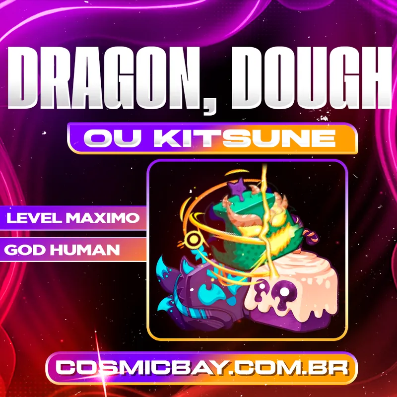 ✨KITSUNE, DRAGON OU DOUGH NO INV + GHM + LVMAX