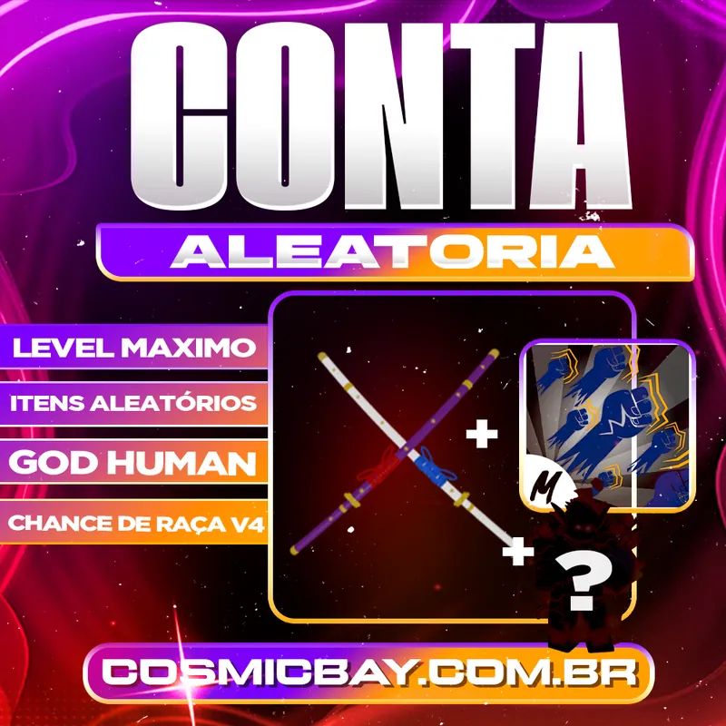 🥋LVMAX + GHM + ITENS ALEATORIOS + CHANCE DE RAÇA V4