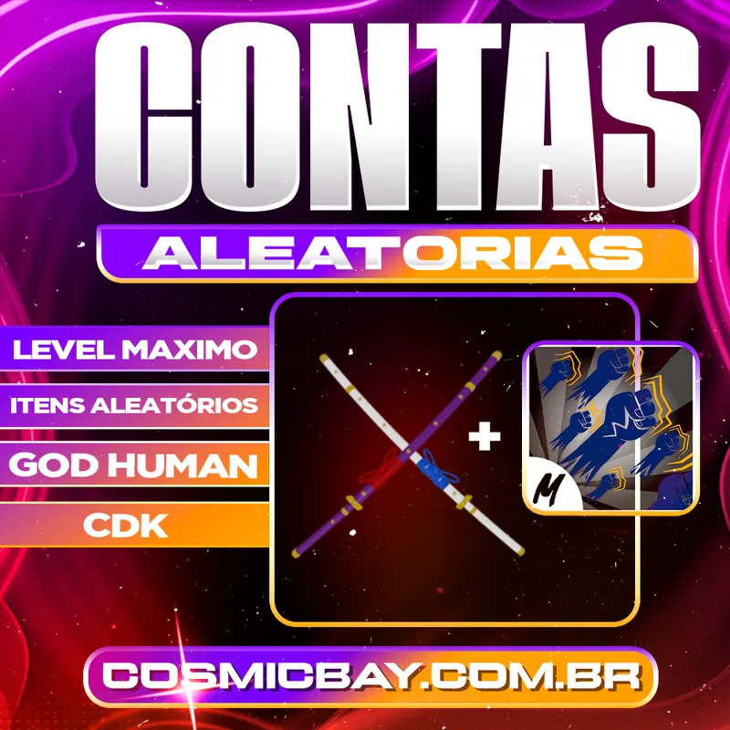 ⚔️LVMAX + CDK + GHM + ITENS ALEATORIO